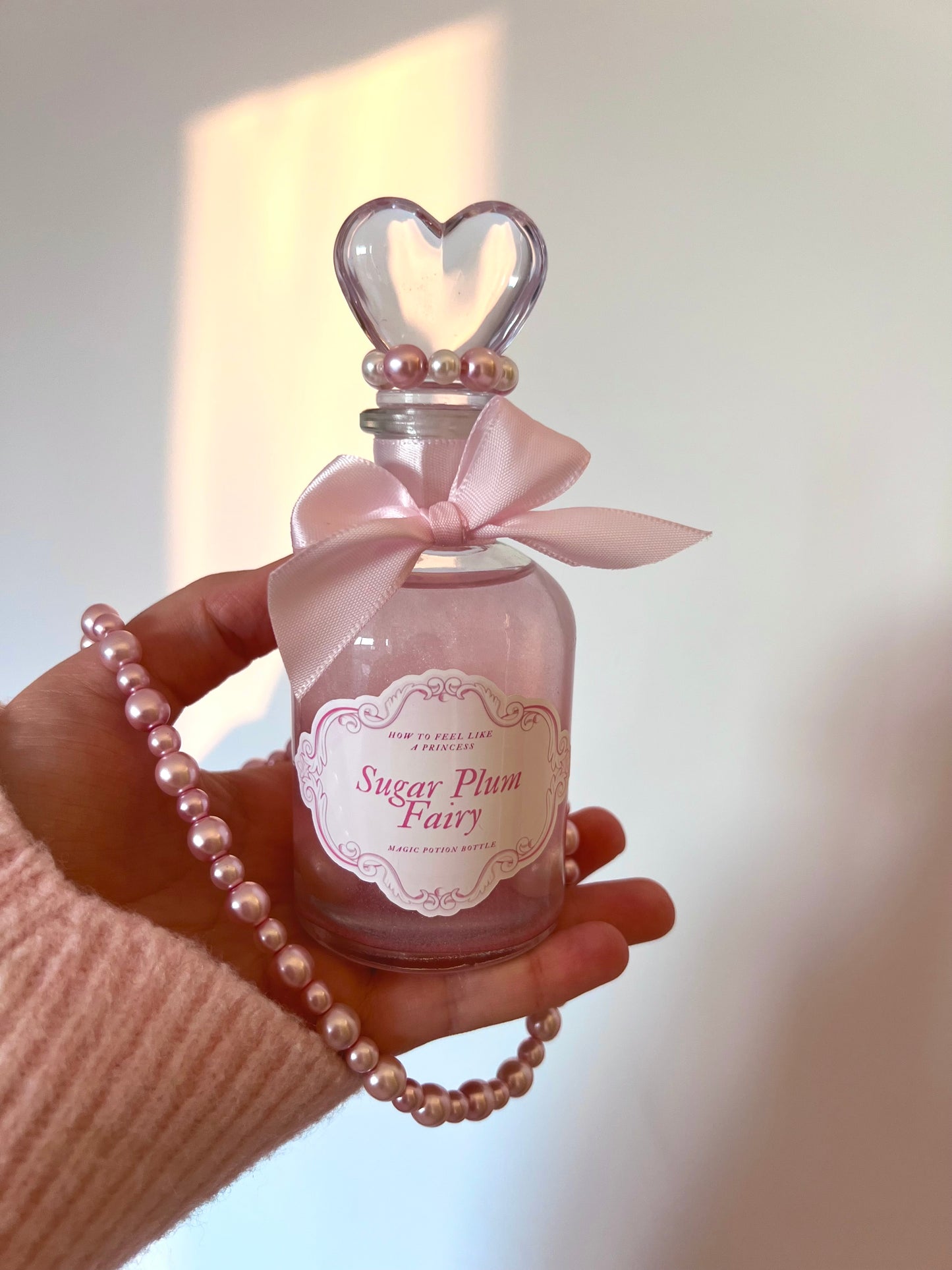 Sugar Plum Fairy — Mystery Jewelry Jar & Magic Potion Bottle