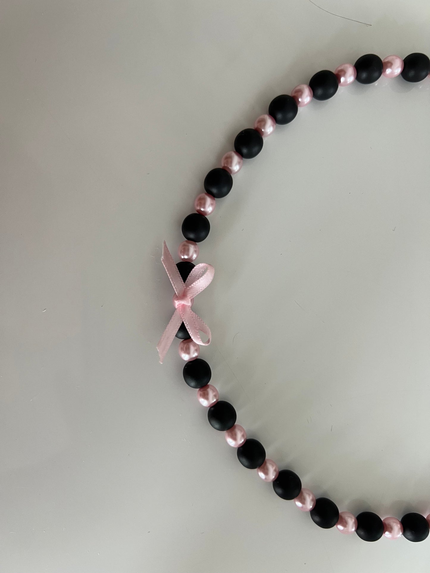Pink Polka Dot Necklace