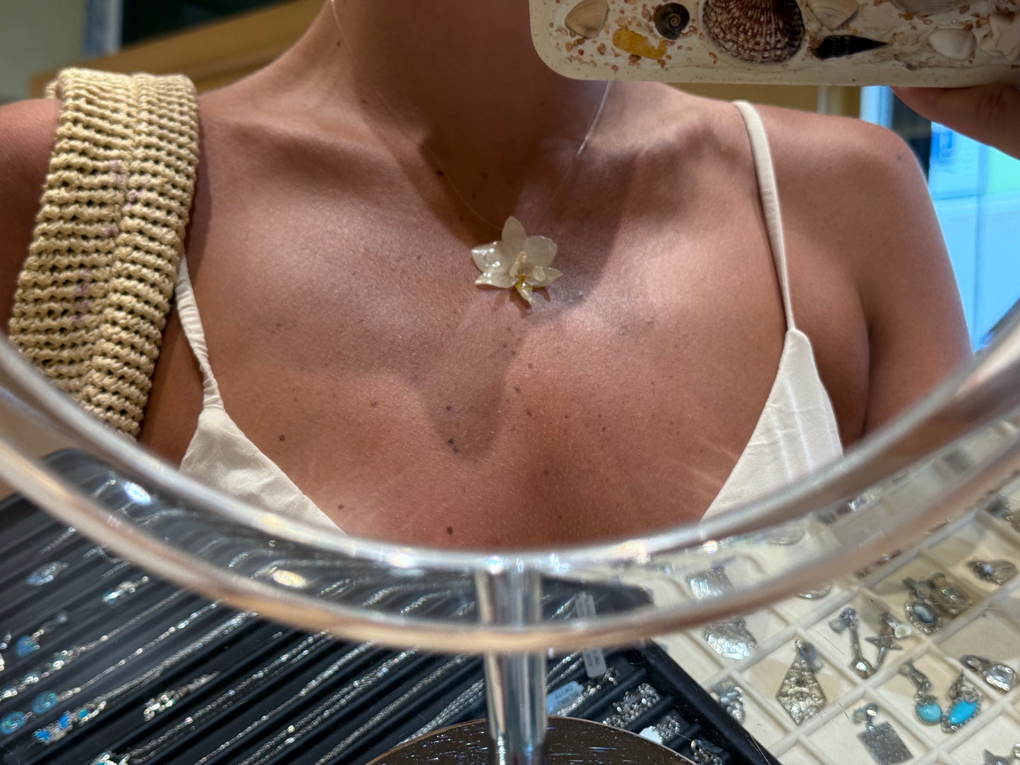 Orchid Kiss Necklace
