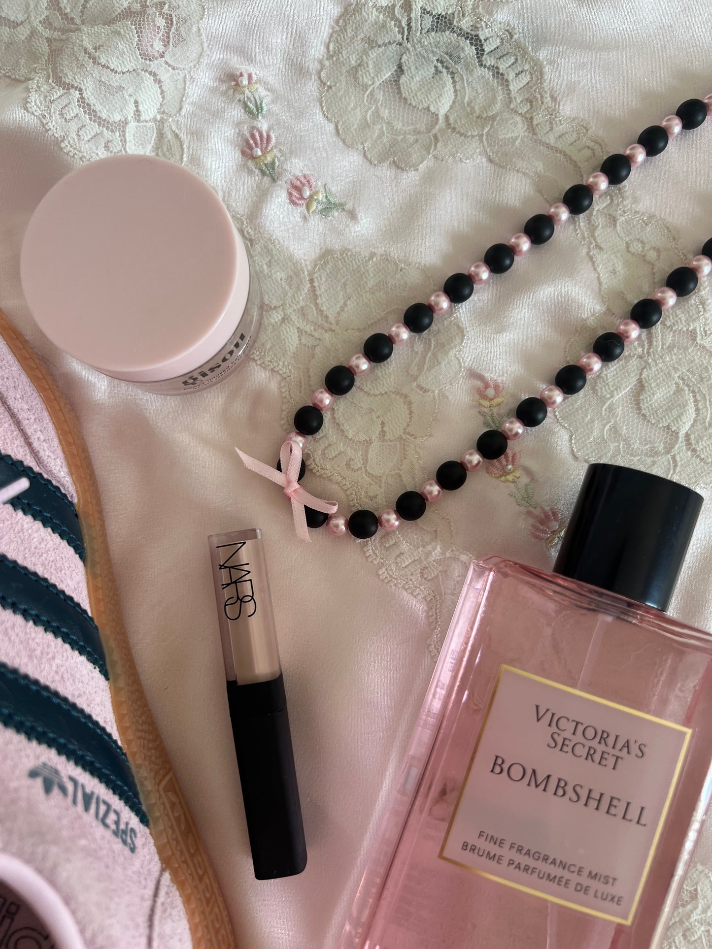 Pink Polka Dot Necklace