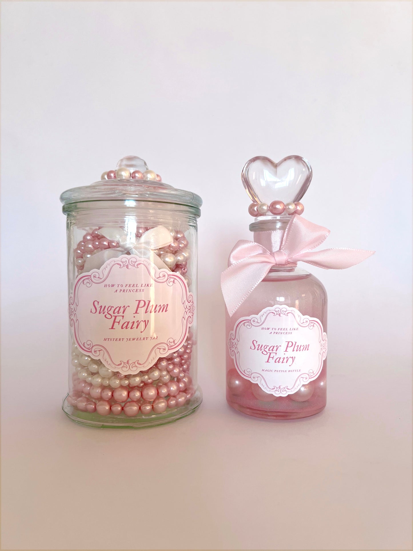 Sugar Plum Fairy — Mystery Jewelry Jar & Magic Potion Bottle